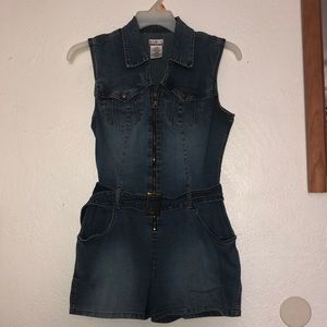 Jean jumpsuit large